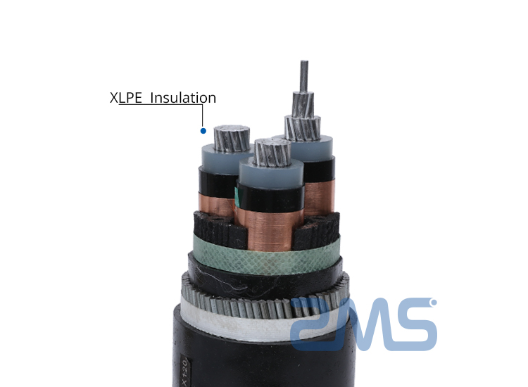 Câble haute tension XLPE