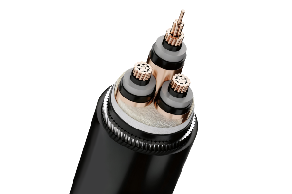 Câble CU/XLPE/SWA/PVC, câble armé