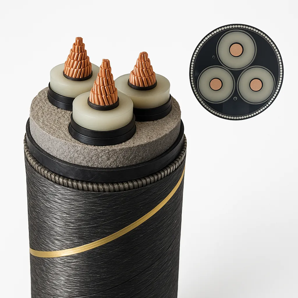 Câbles électriques sous-marins fabriqués par ZMS CABLE