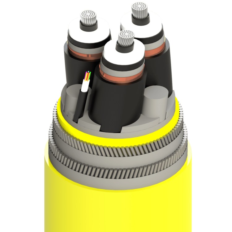 Câbles à fibres optiques sous-marins par ZMS CABLE