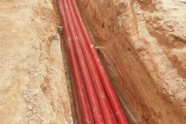 câble souterrain